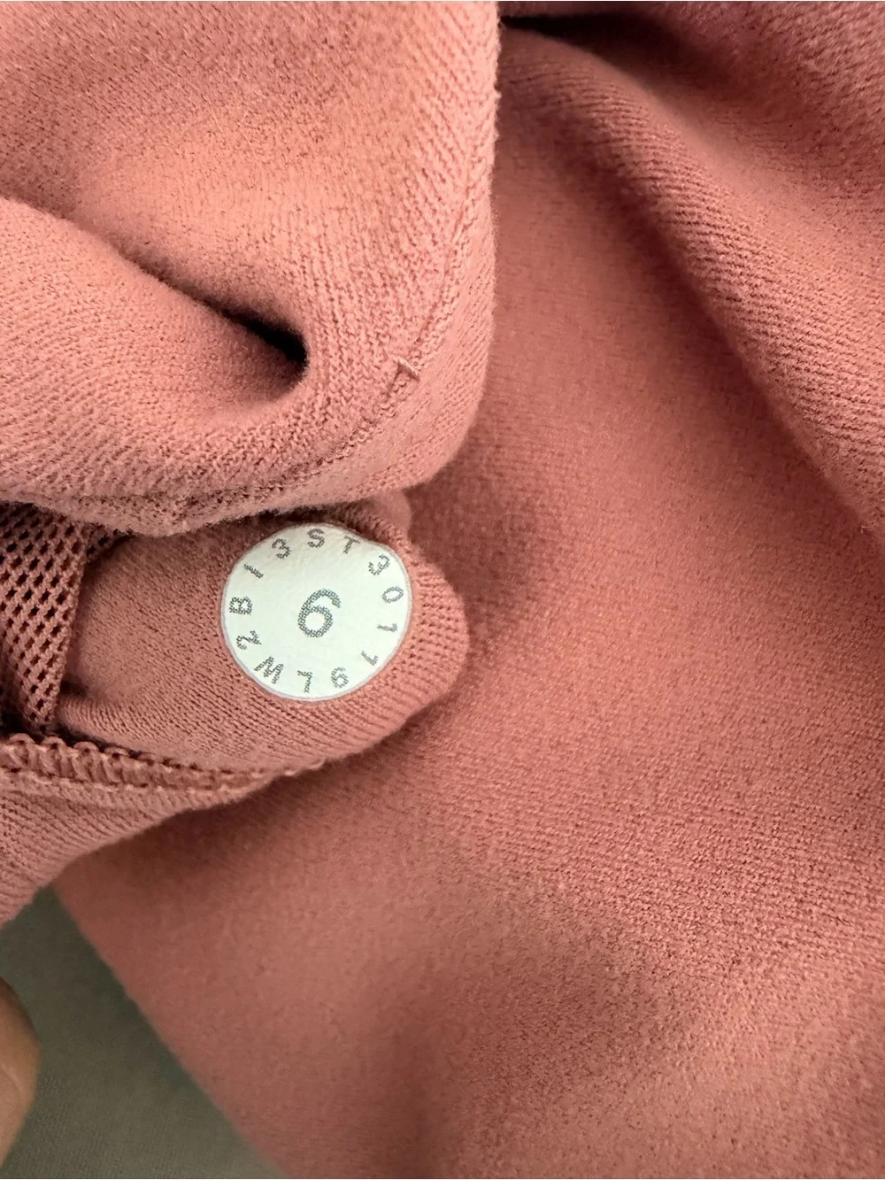 lululemon athletica Wrap Crop Top in Dusty Coral | 6